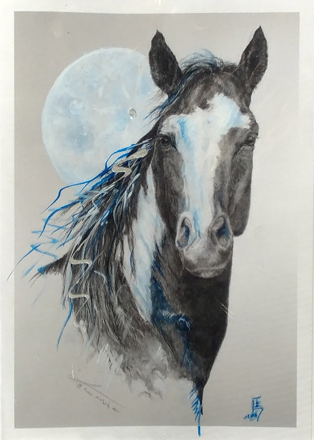 McFly Me to the Moon - Blue, Silver, and Lavender